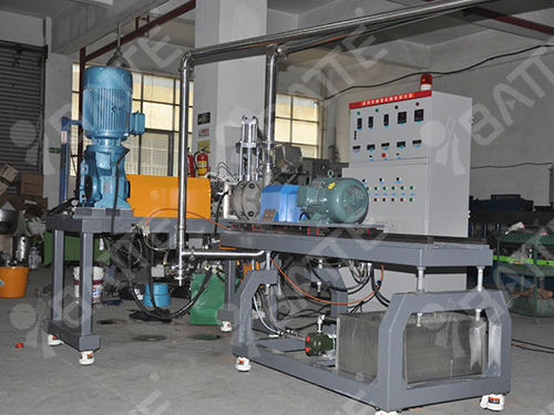 巴特熔体泵应用于PPR水下切粒挤出机生产线